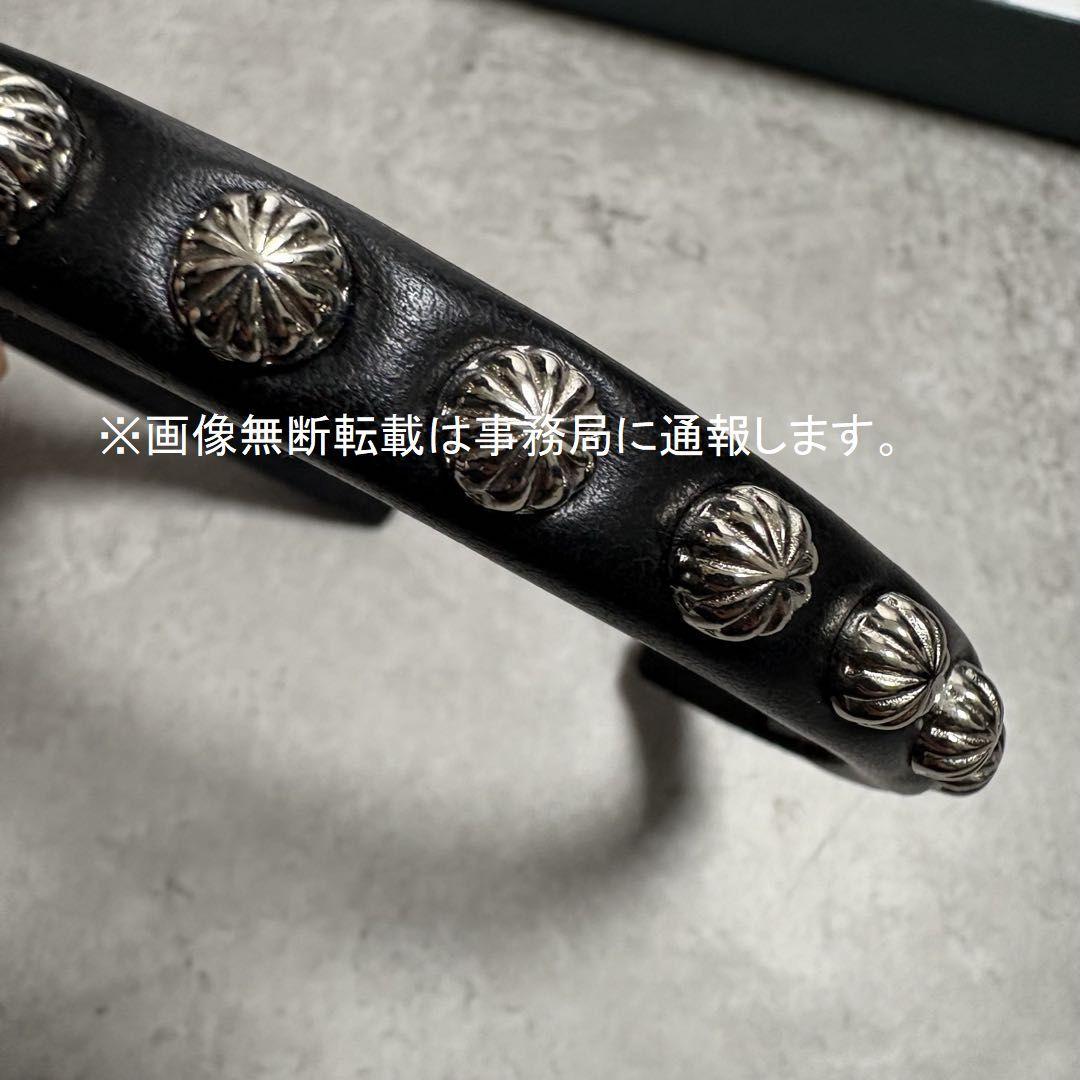 新品 24SS TOGA TOO コンチョ レザー カチューシャ ヘッドバンド