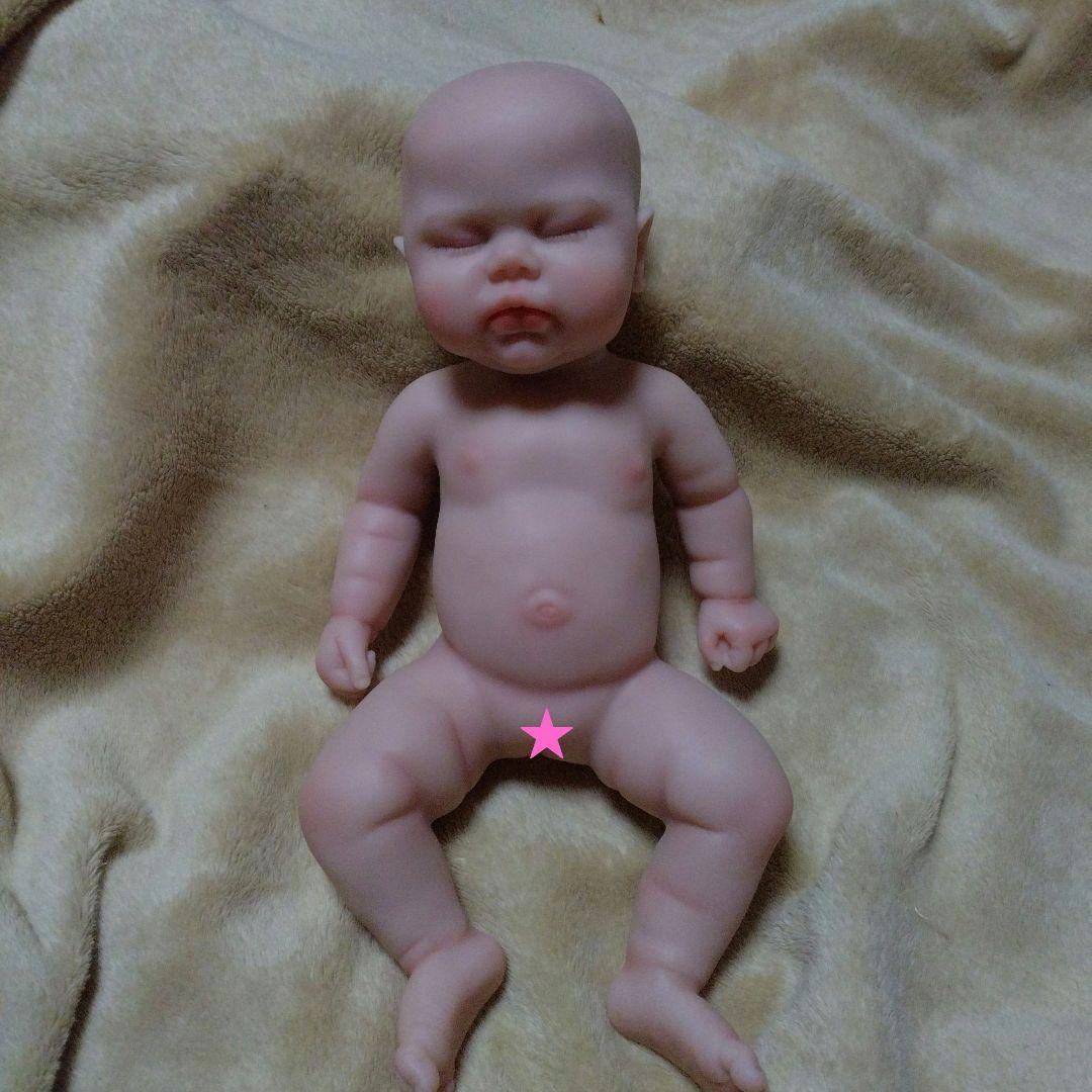 約32cm フルシリコン リボーンドール 女の子