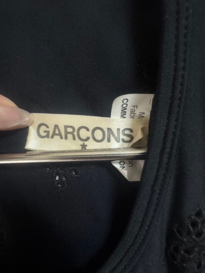 【2007年】COMME des GARÇONS レアフリルリボンワンピース S
