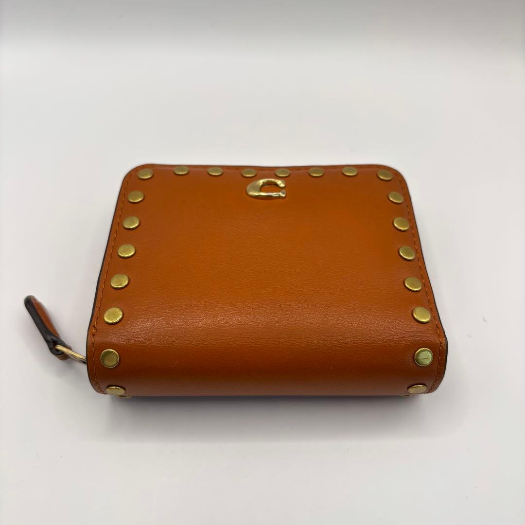 COACH 二つ折り財布　リベット　CC967 ビルフォールドウォレット