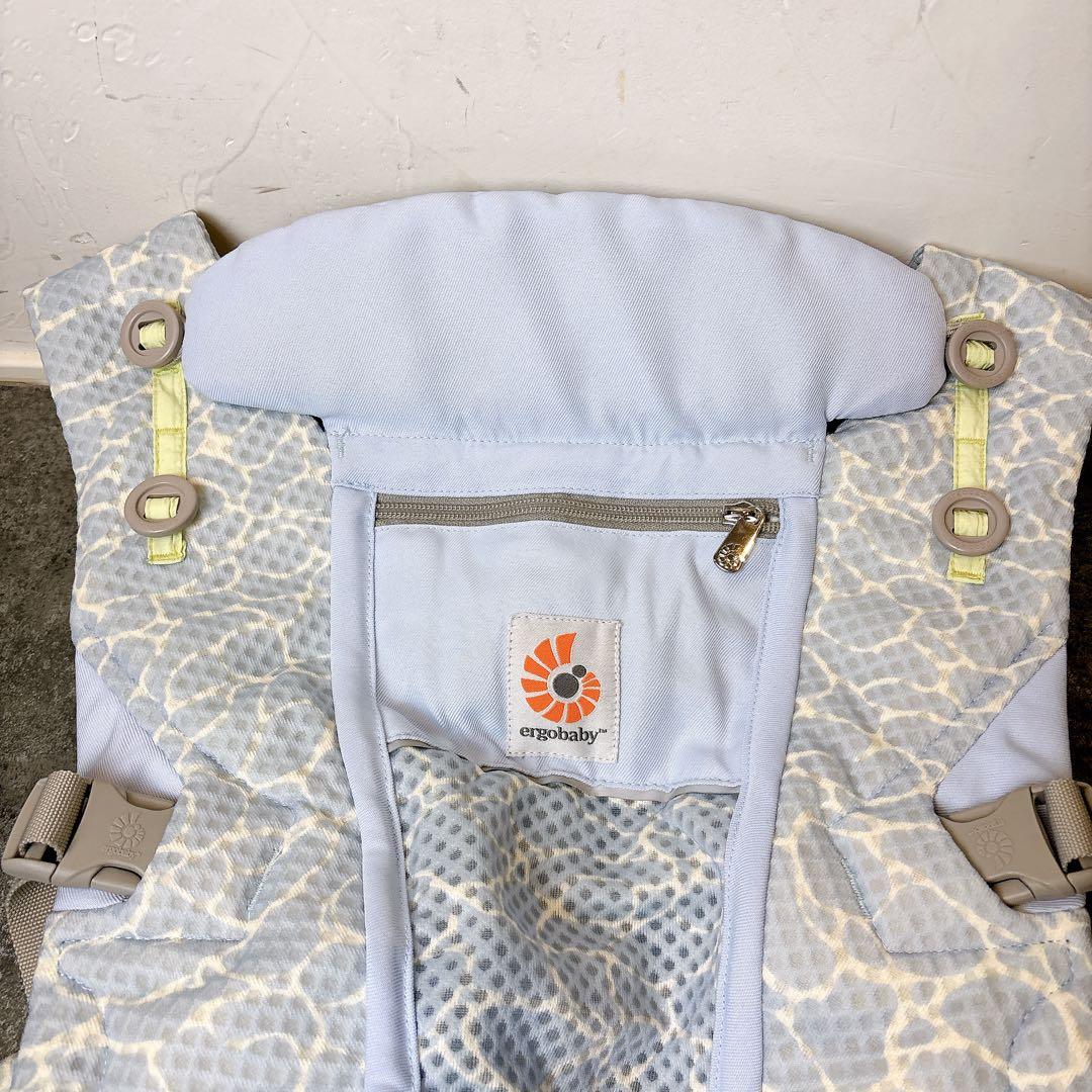 【極美品】 エルゴベビー EBC ADAPT SoftFlex ホリデーブルー
