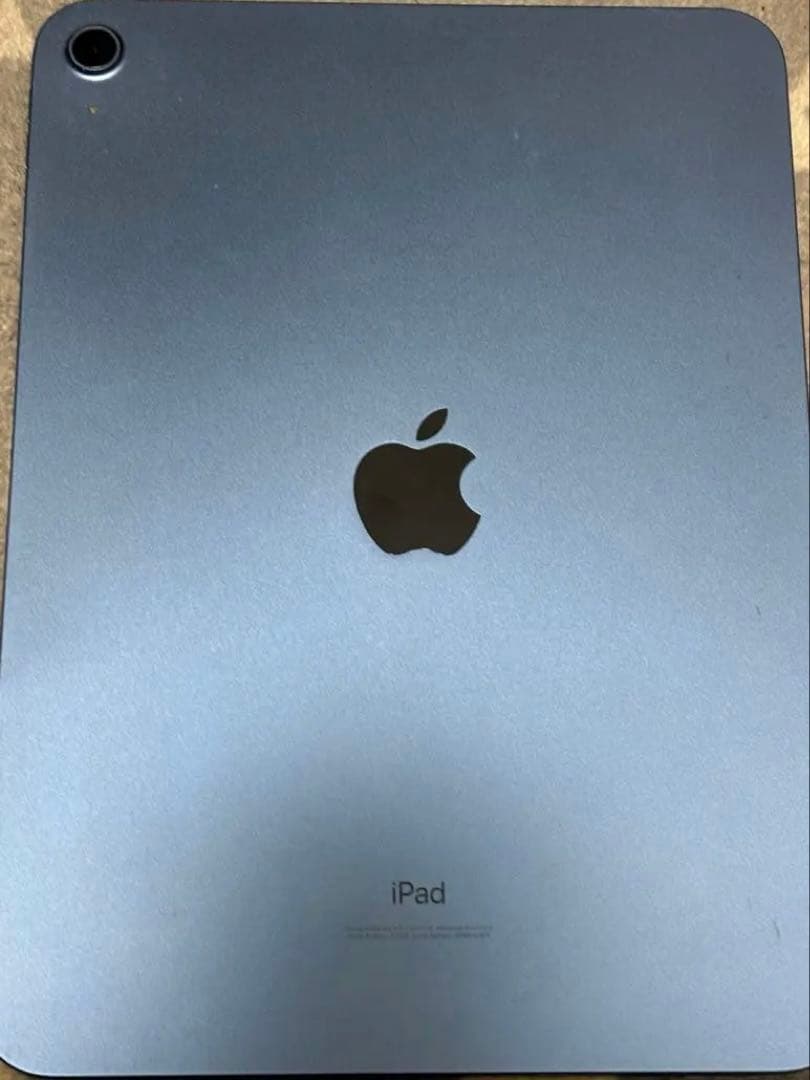 Apple iPad ブルー 無印　第10世代　ペンシル　充電器付き