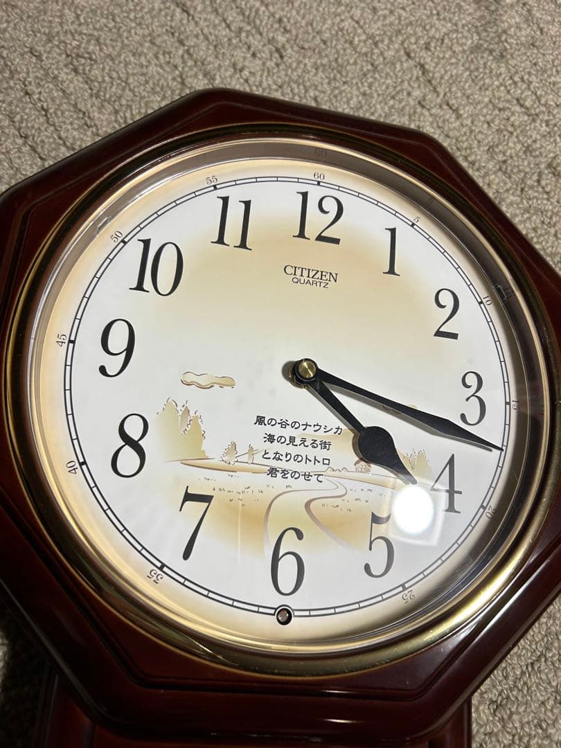 CITIZEN ジブリ　掛け時計