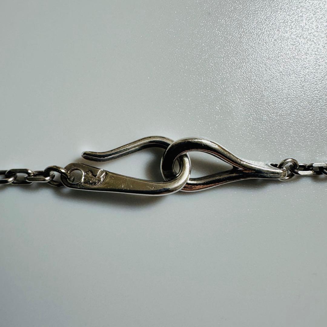 ラリースミス INFINITY HOOK シルバーチェーン Sサイズ 60cm