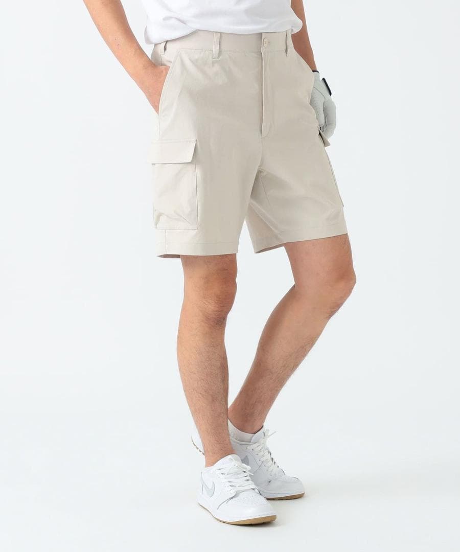 ⓂBEAMS GOLF ビームス ゴルフストレッチカーゴショートパンツ ベージュ