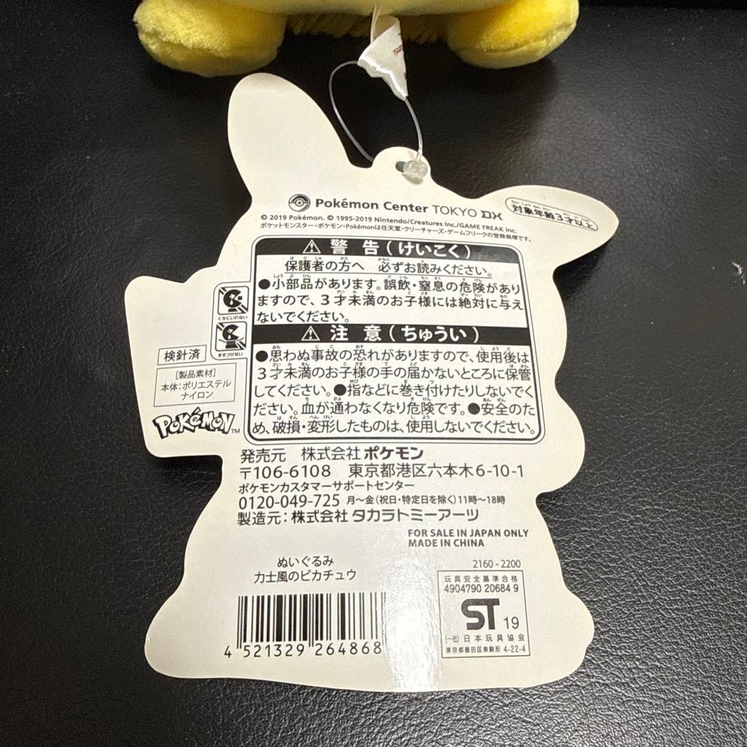 ポケモンセンタートウキョーDX ピカチュウ　ぬいぐるみ