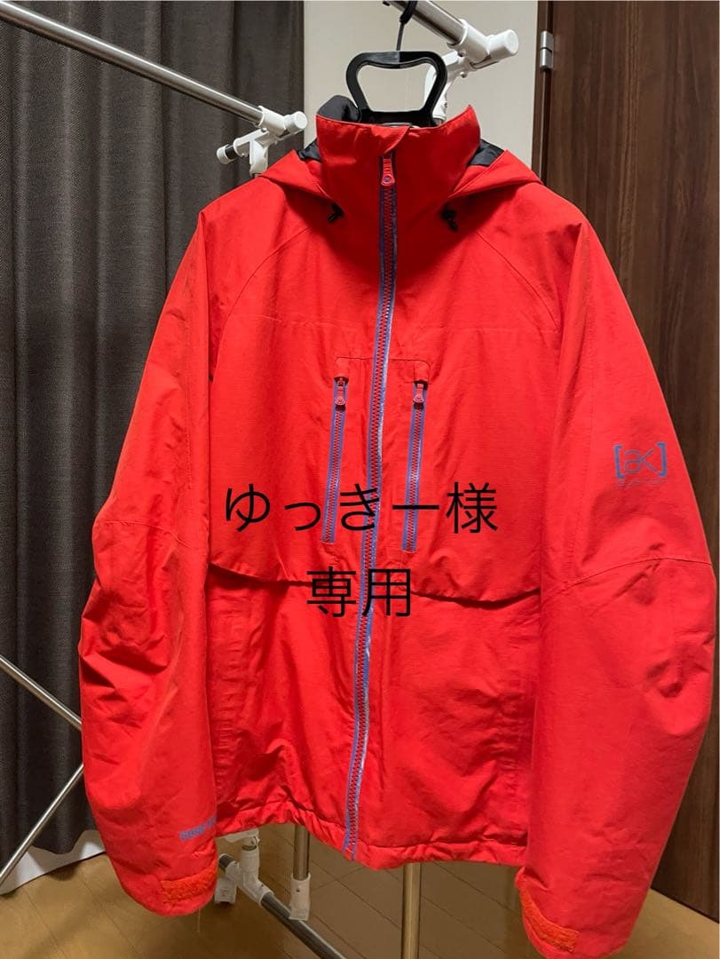 [ak] BURTON GORE-TEX レッドジャケット S スノボ　バートン