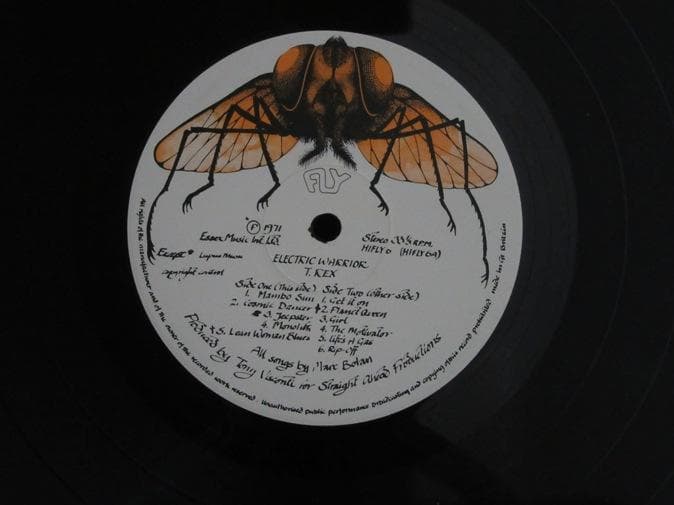 T. REX★Electric Warrior UK Fly オリジナル