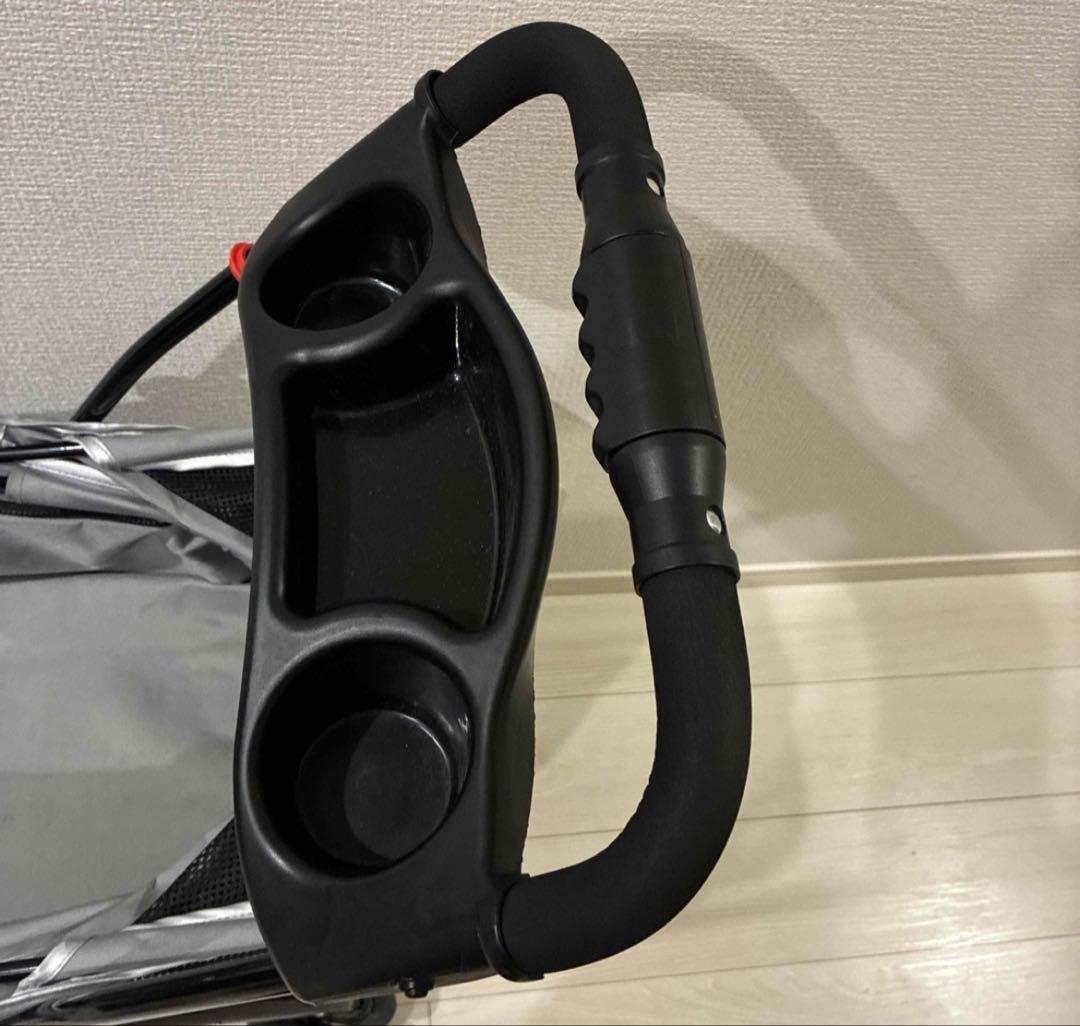 WEIMALL ペットカート　ライトグレー　ドッグカート　折りたたみ式　カート