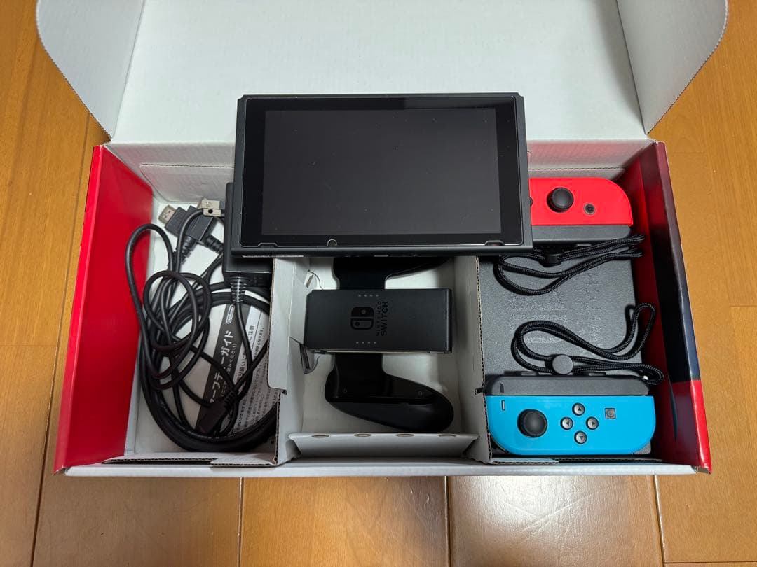 Nintendo Switch 本体 ネオンレッドネオンブルー