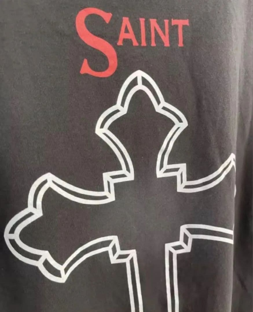 セントマイケル SAINT Mxxxxxx 2PAC Tシャツ 黒 Mサイズ