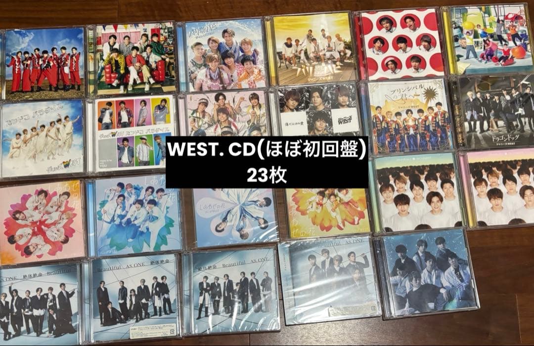 WEST. CD 23枚セット 初回限定盤
