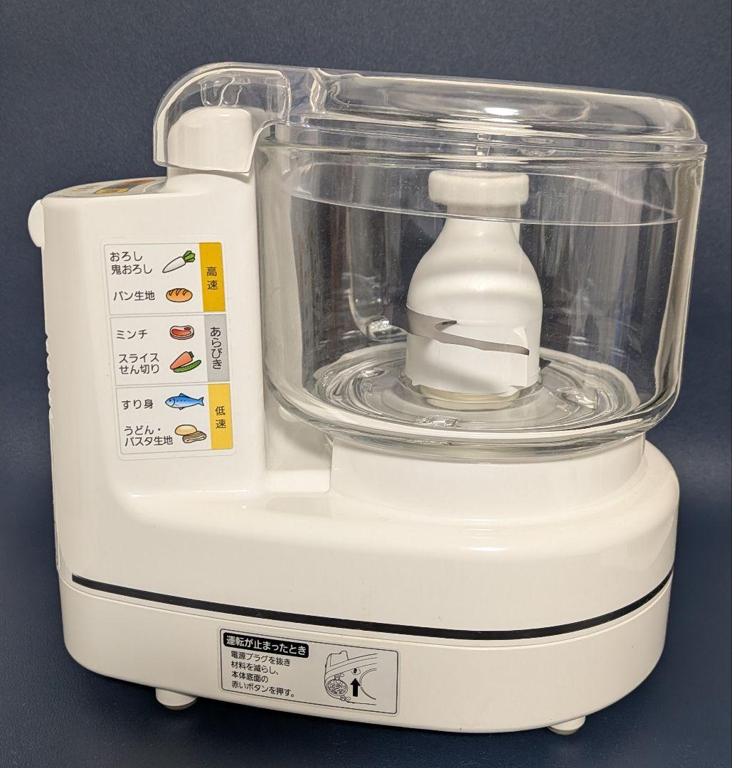 【極美品】パナソニック フードプロセッサー 1台8役 MK-K81 ホワイト