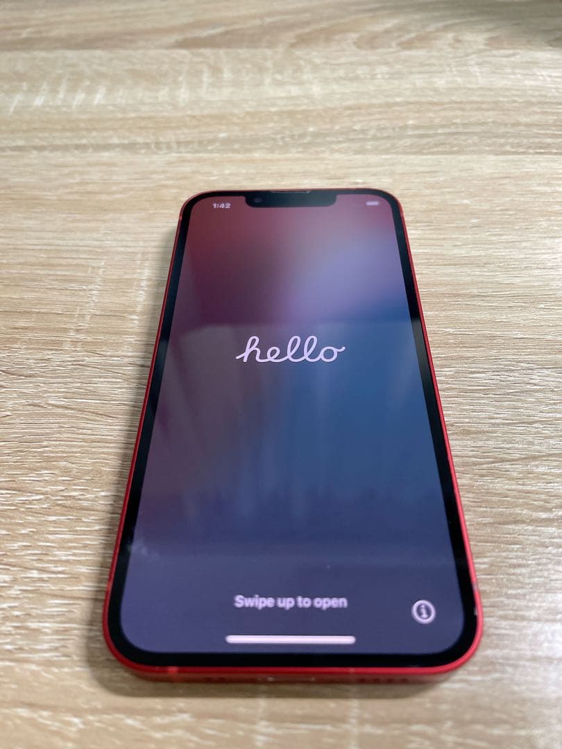 iPhone 13 mini 128GB レッド 付属品付き
