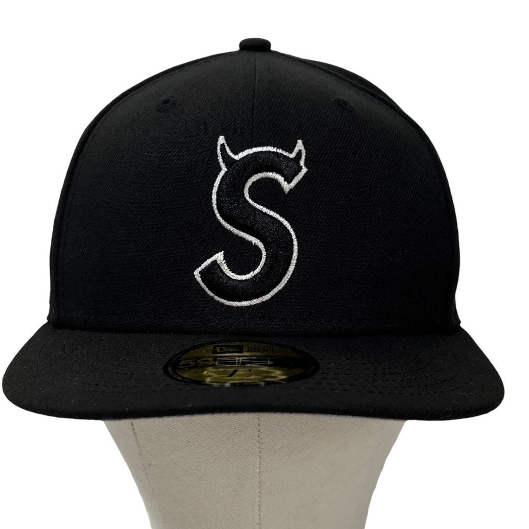 4023 Supreme 22FW S Logo New Era ブラック