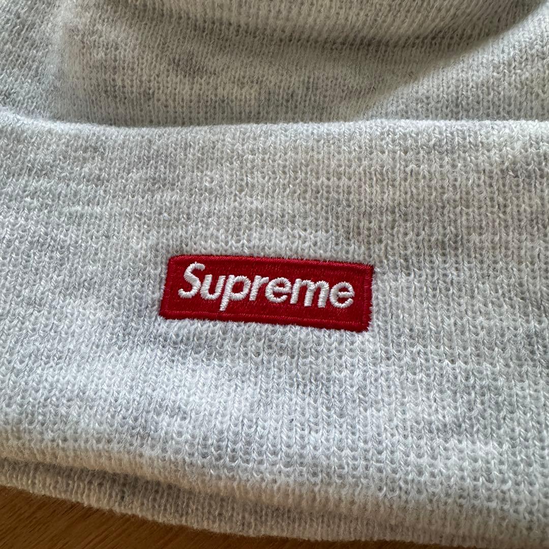 Supreme シュプリーム ニューエラ Sロゴ ビーニー グレー ニット帽