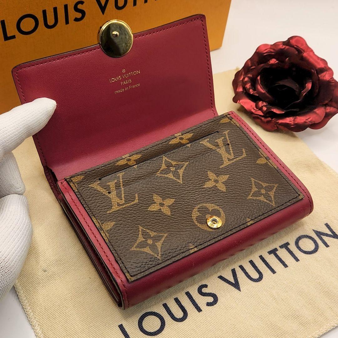 早い者勝ち‼️ルイヴィトン ポルトフォイユ　フロール　コンパクト　ミニ財布