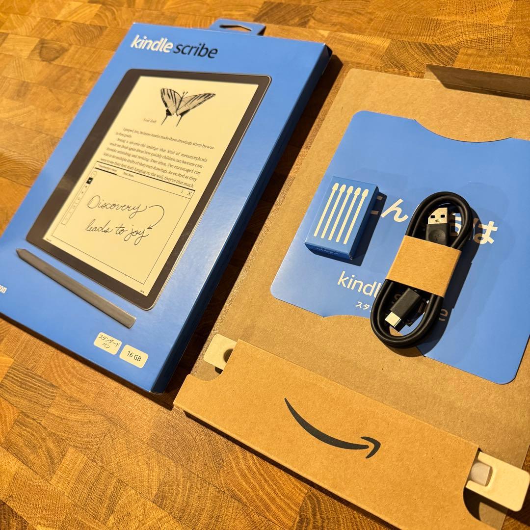 美品：Kindle Scribe (16GB) ＋ケース2種類