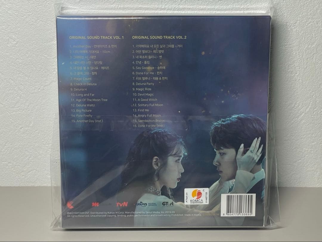 【韓国盤 CD2枚組】ホテルデルーナ OST サウンドトラック サントラ CD