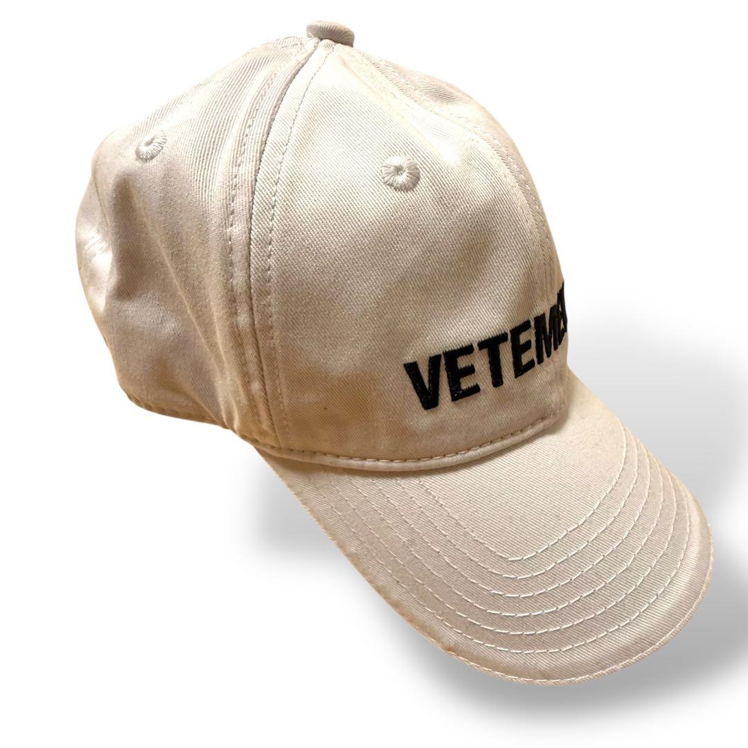 【極美品】VETEMENTS ベースボールキャップ