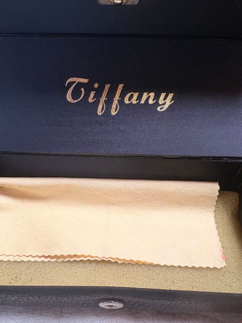 最終お値下げ！　Tiffany オクタゴン型 サングラス　リムレス　ケース付