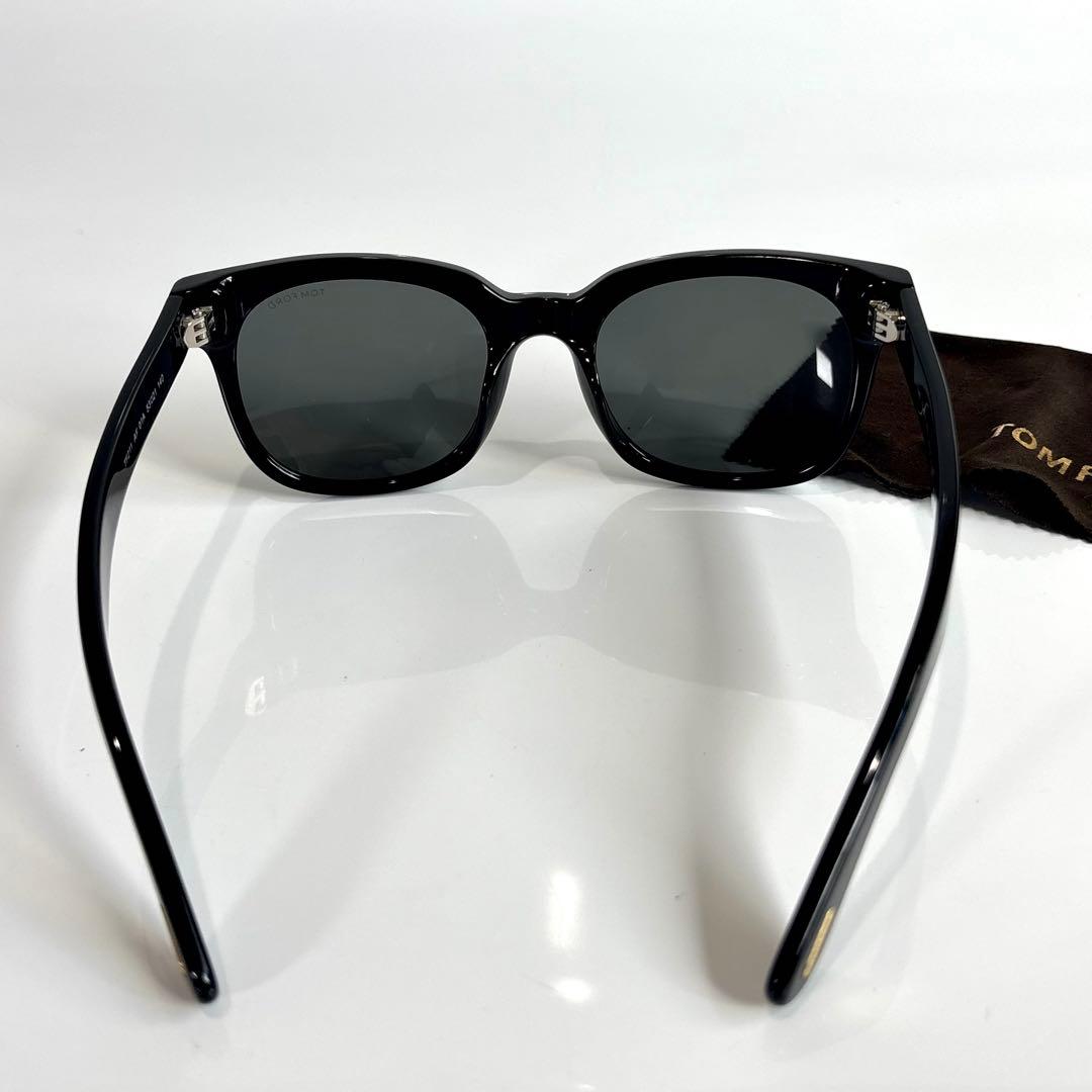 極美品 TOM FORD トムフォード TF211 AFサングラス ブラック 黒