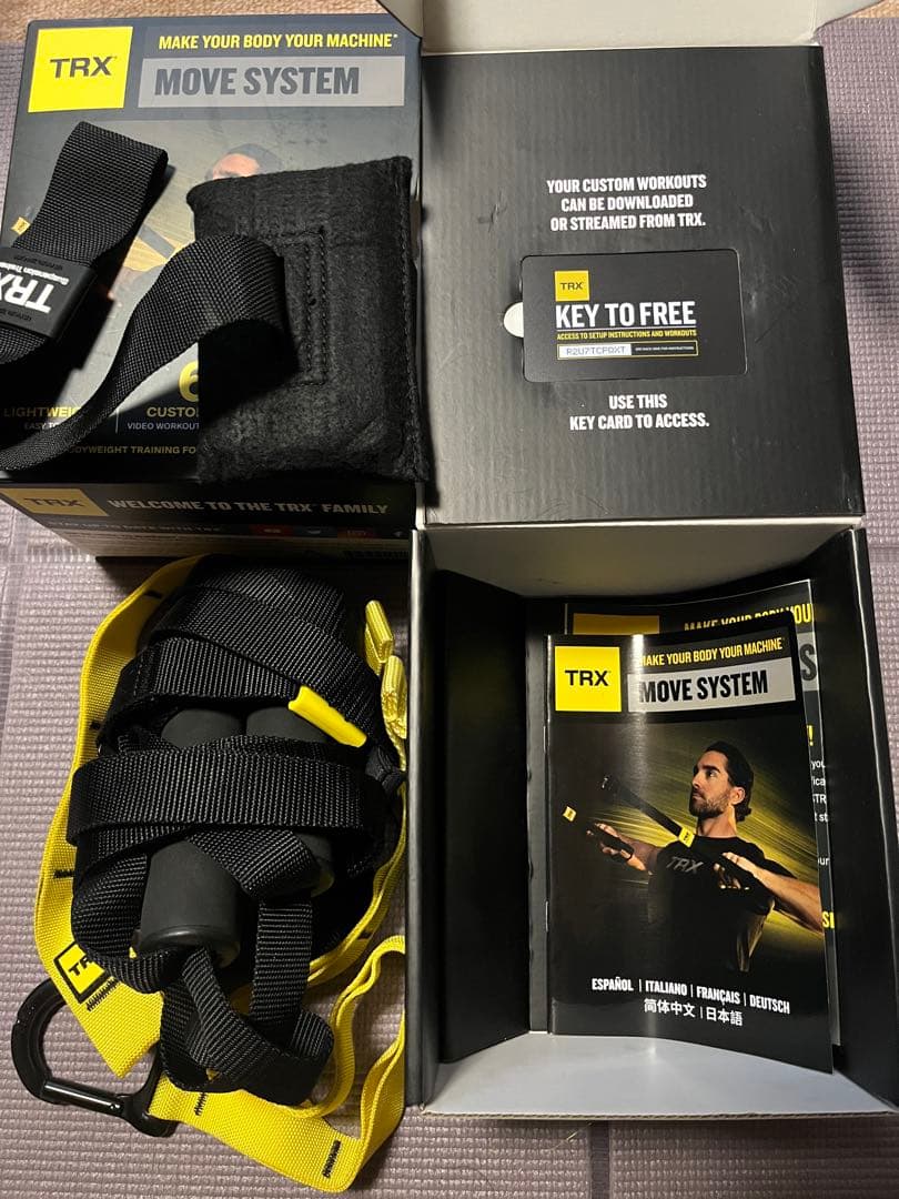 TRX MOVE SYSTEM ボディウェイトトレーニング