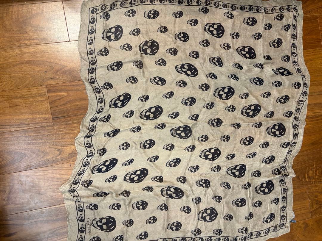 Alexander McQueen スカル シルクスカーフ