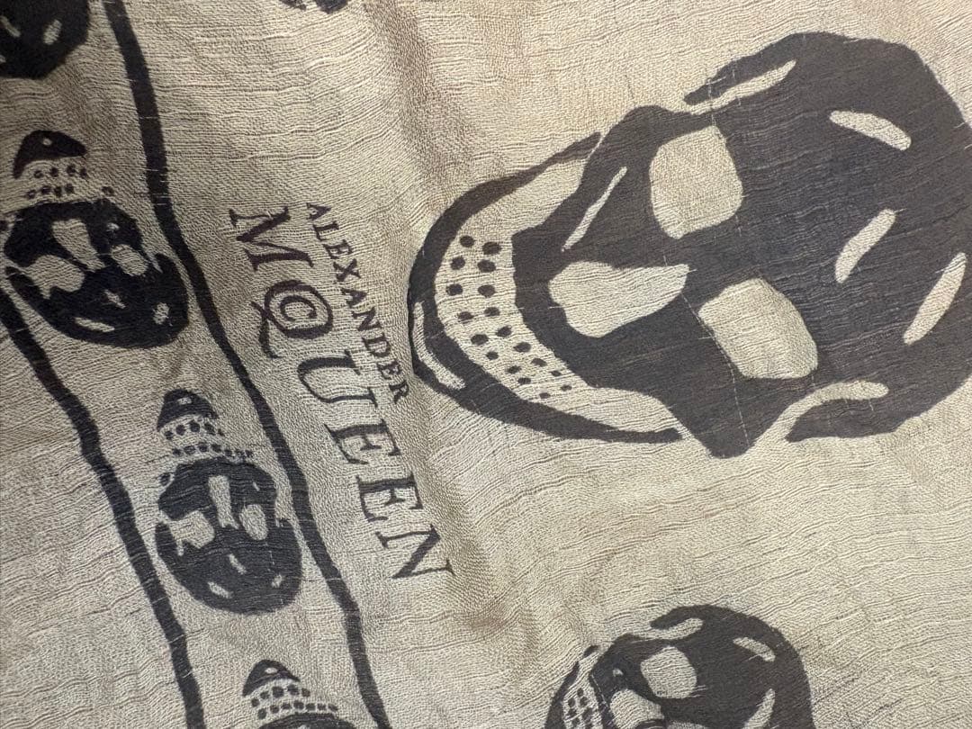Alexander McQueen スカル シルクスカーフ