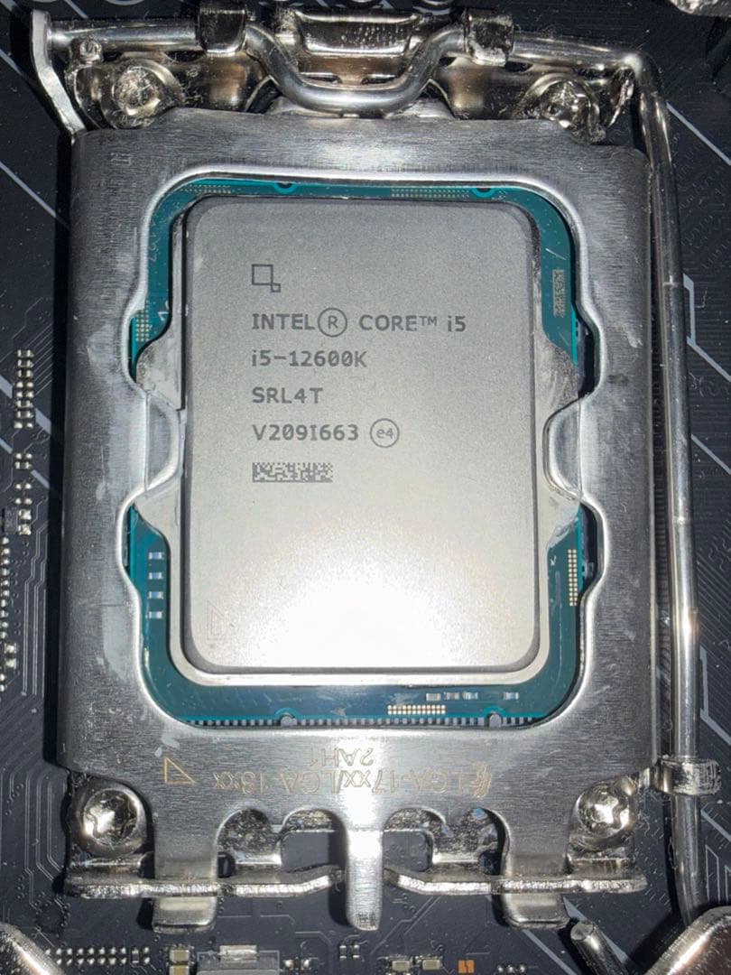 動作確認済i5 12600K +TUF Z690 Wi-Fi クーラー グリス付