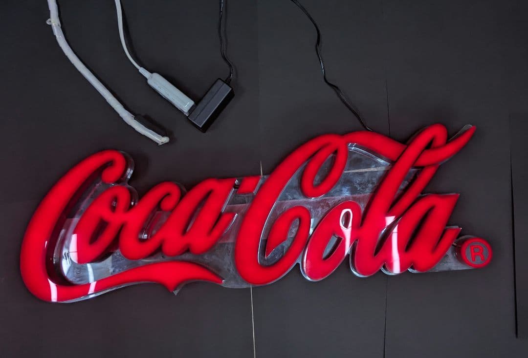 Coca-Cola ネオン看板