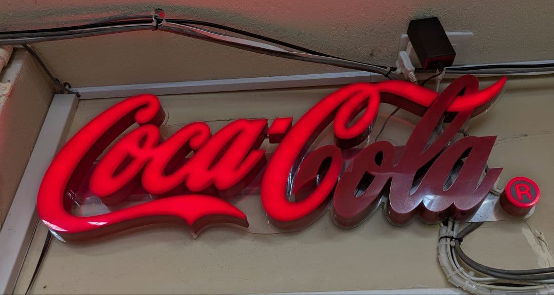 Coca-Cola ネオン看板