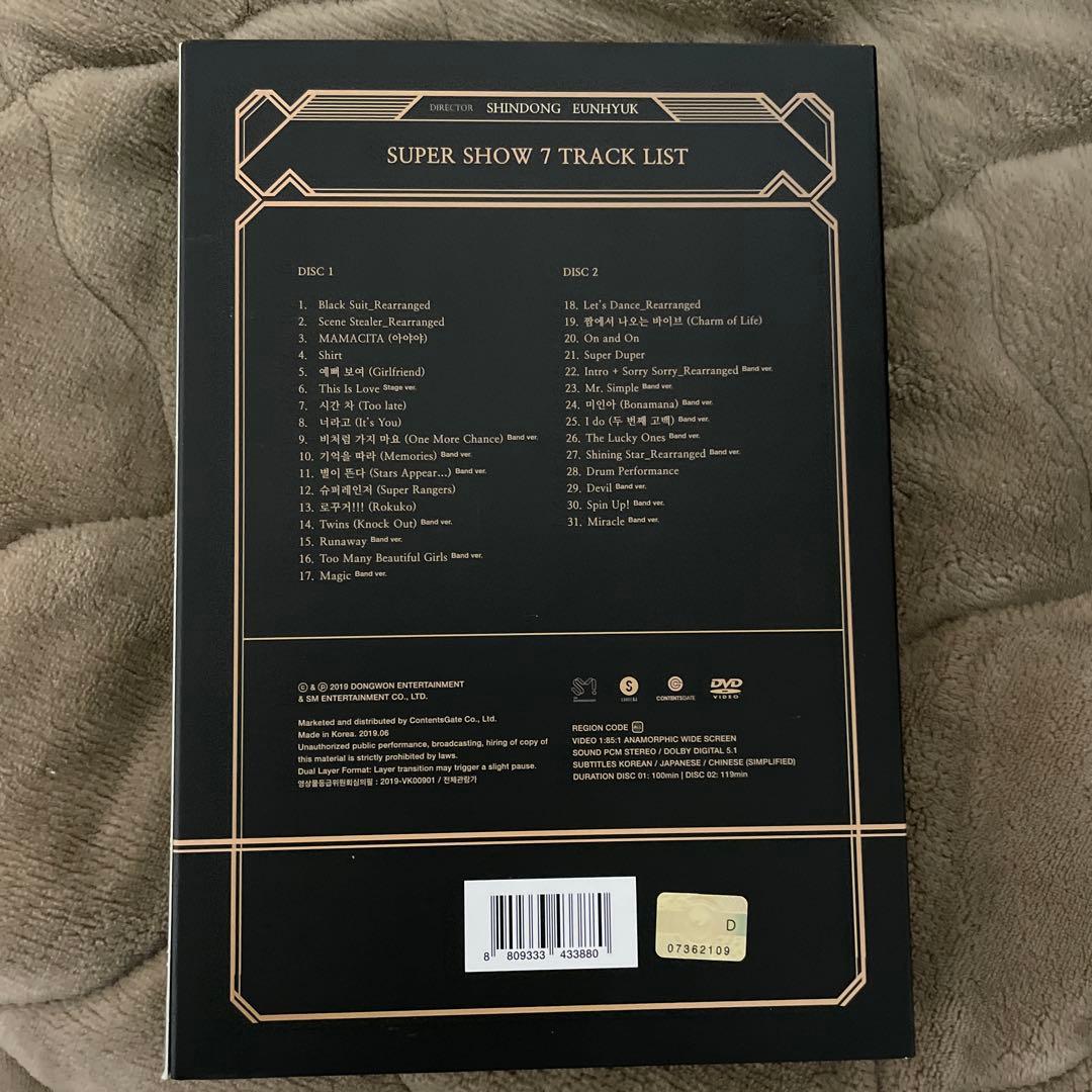 K-POP・アジア SUPER JUNIOR SUPER SHOW 7 DVD