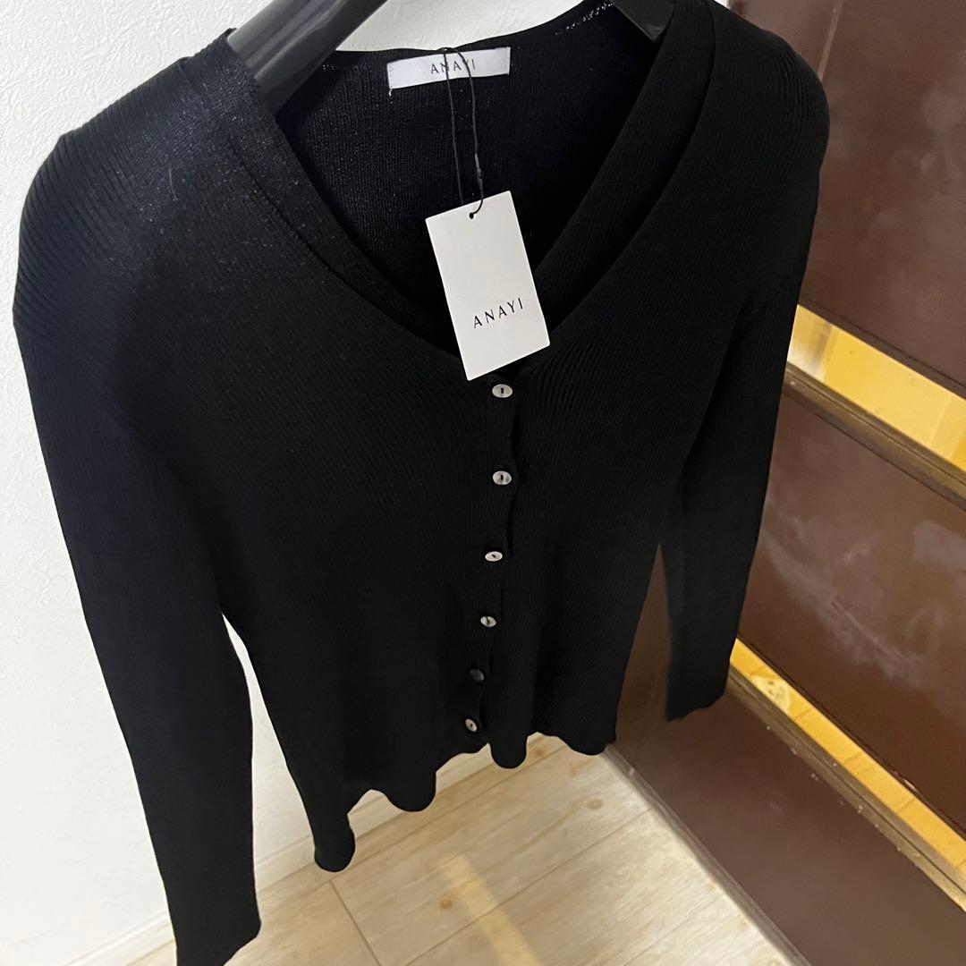 新品☆ANAYI アセテートポリエステルＶネック　セットアップ/セオリー、23区