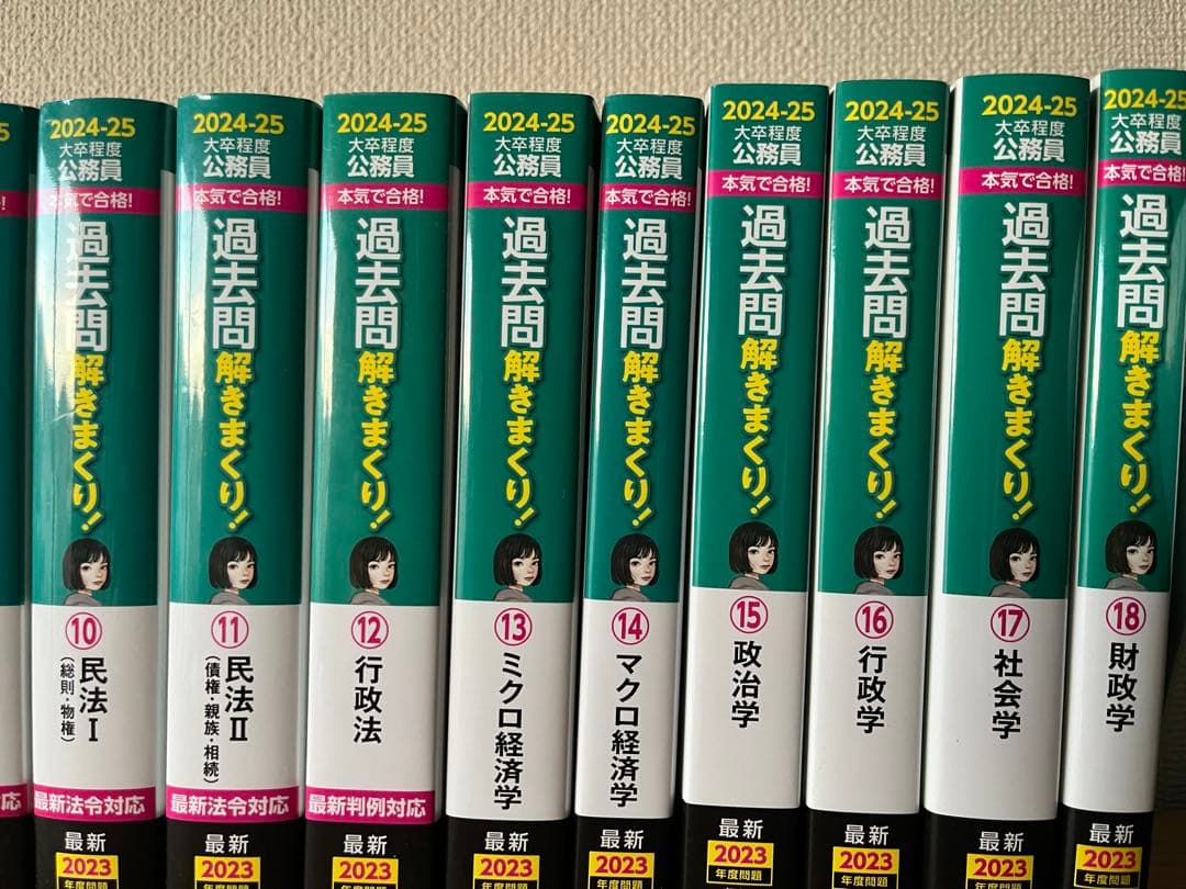 解きまくり35,640円以上　2025年度版　LEC東京リーガルマインド　公務員