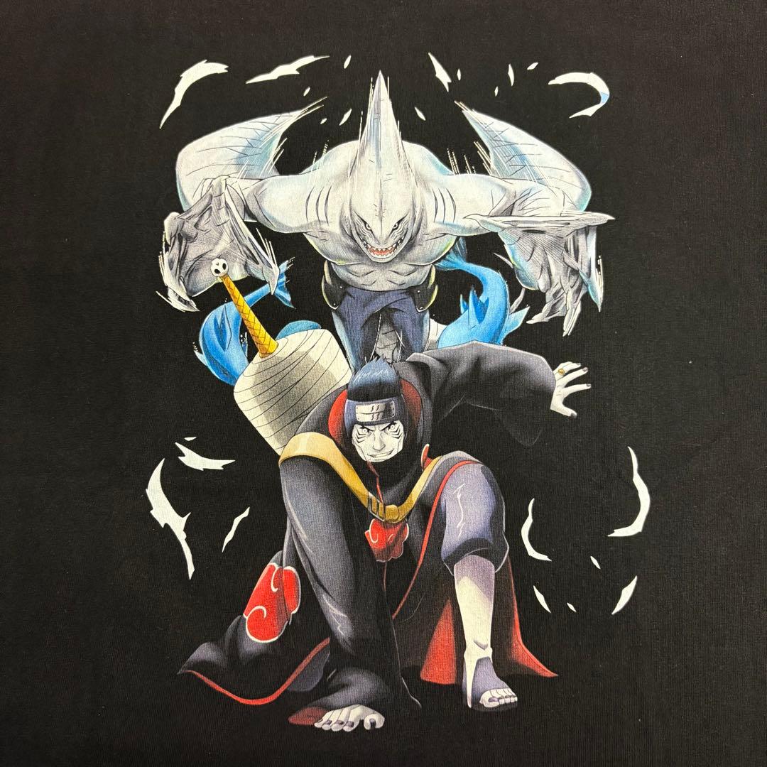 NARUTO 鬼鮫 アニメTシャツ