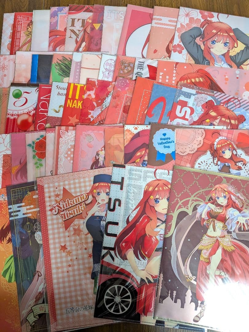 五等分の花嫁 中野五月 クリアファイルセット おまけ付