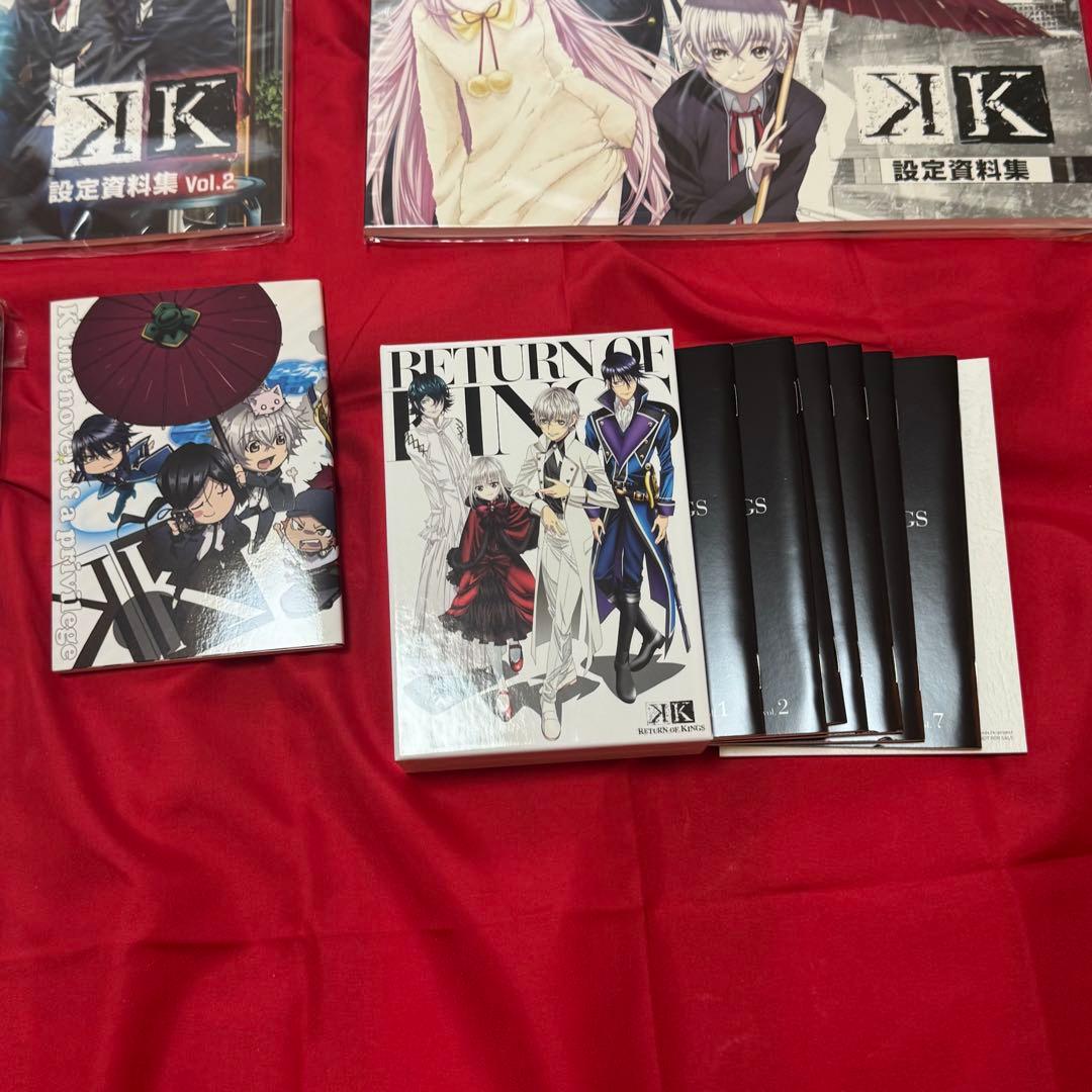 アニメK 設定資料集 原画集 同人誌 他