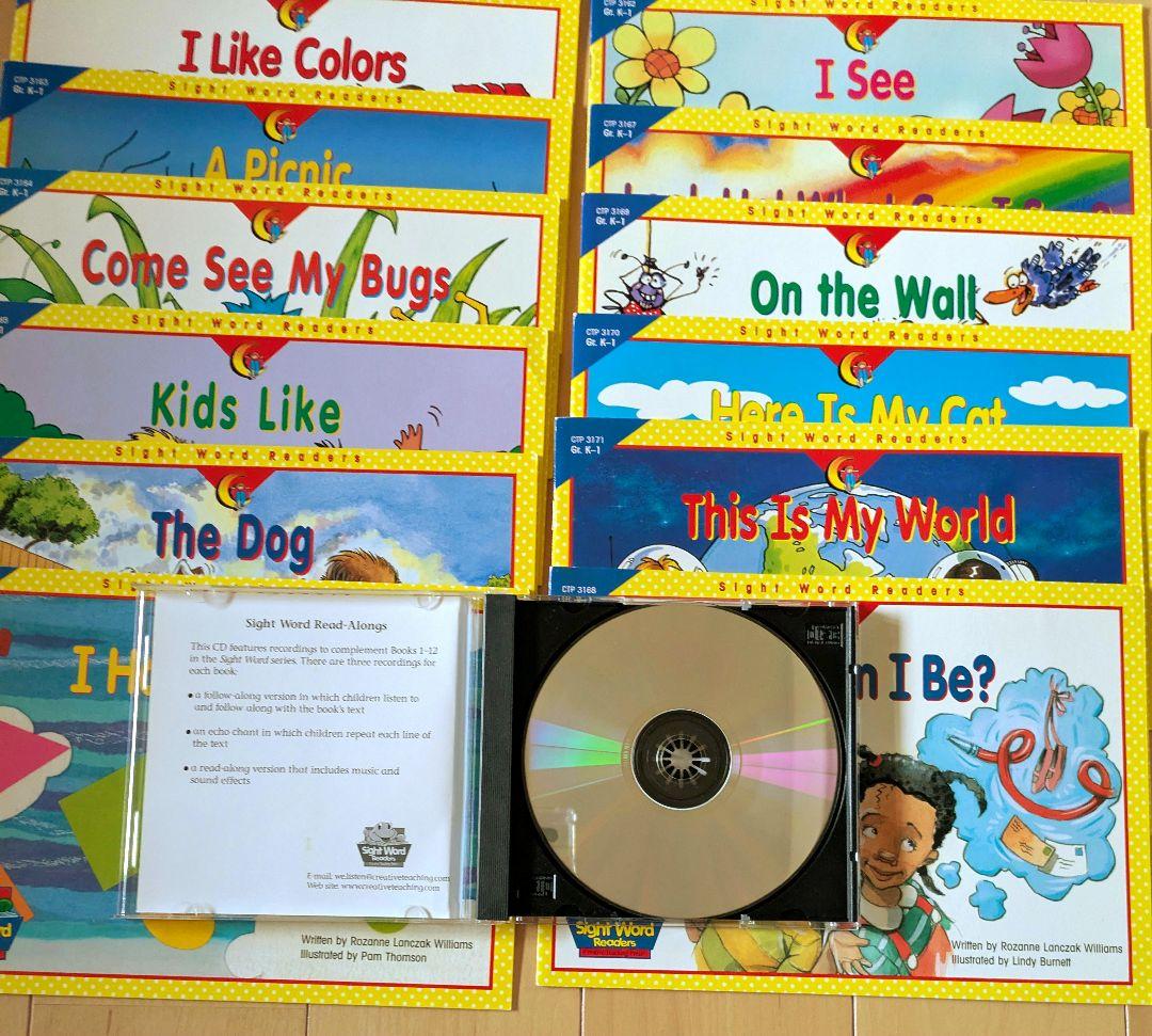 CTP sight word readers GR.K-1 12冊セット CD