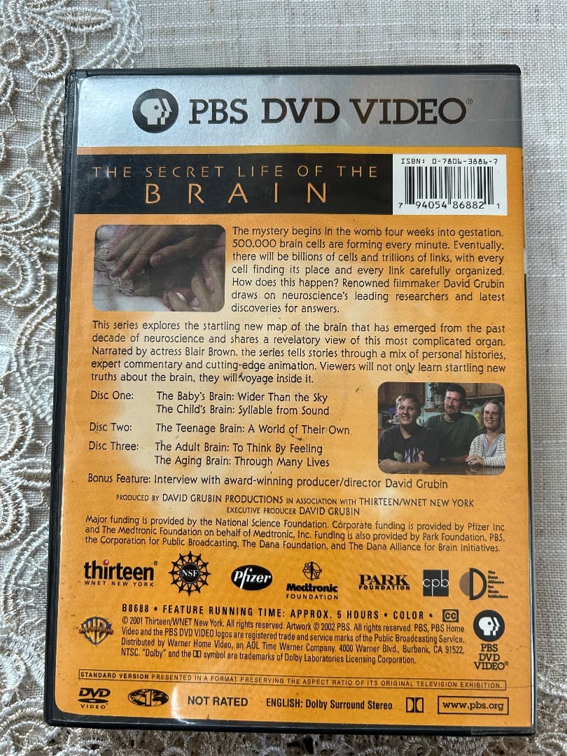 洋画・外国映画 DVD The Secret Life of The Brain DVD 013