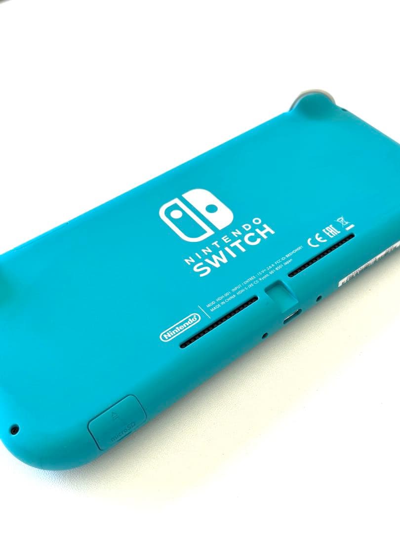 Nintendo Switch Lite ターコイズ 本体 充電器付き美品