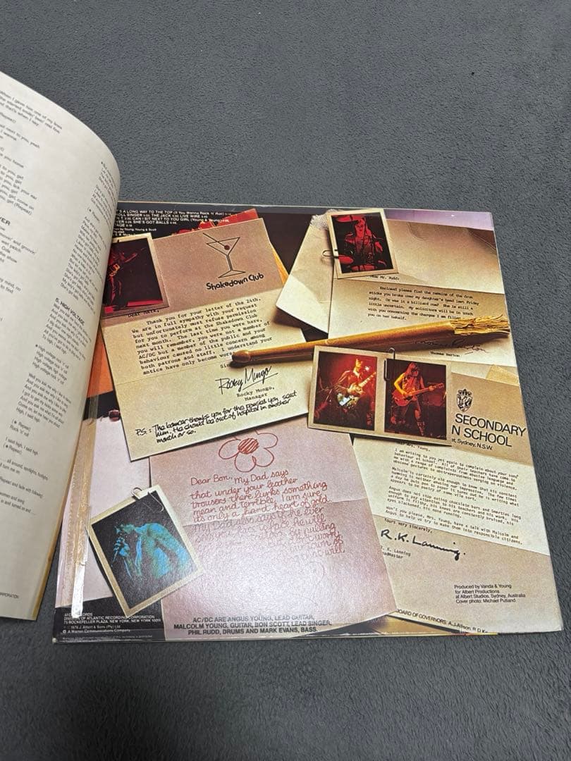 AC/DC High Voltage P-10926T レコード 国内盤