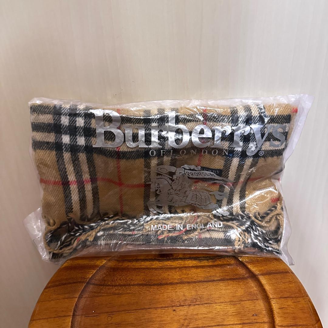 BURBERRY　チェックマフラー　HR1029