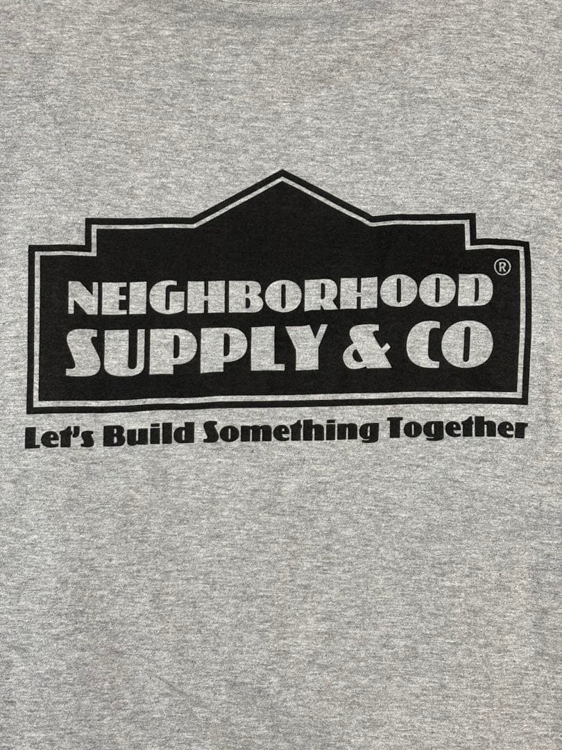 NEIGHBORHOOD 22AW Ｔシャツ　杢グレー　サイズＬ 完売品