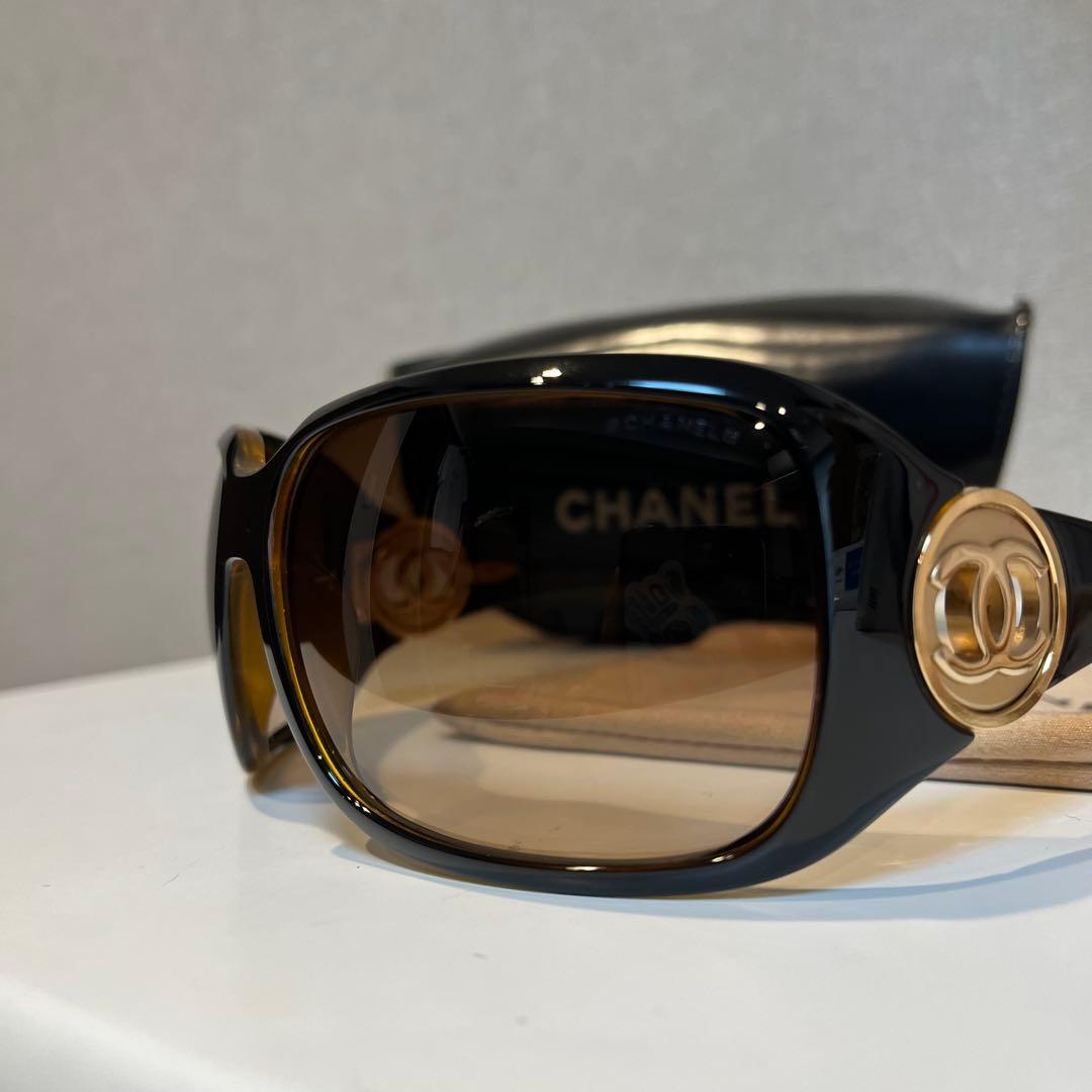 CHANEL ココマーク グラデーション サングラス アイウェア フレーム