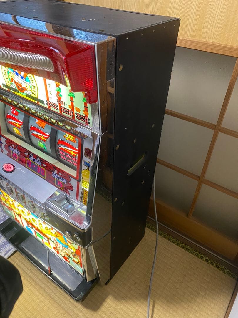 裏物 ファイナルジャグラーTM2 裏設定有 不要機付 パチスロ実機 4号機