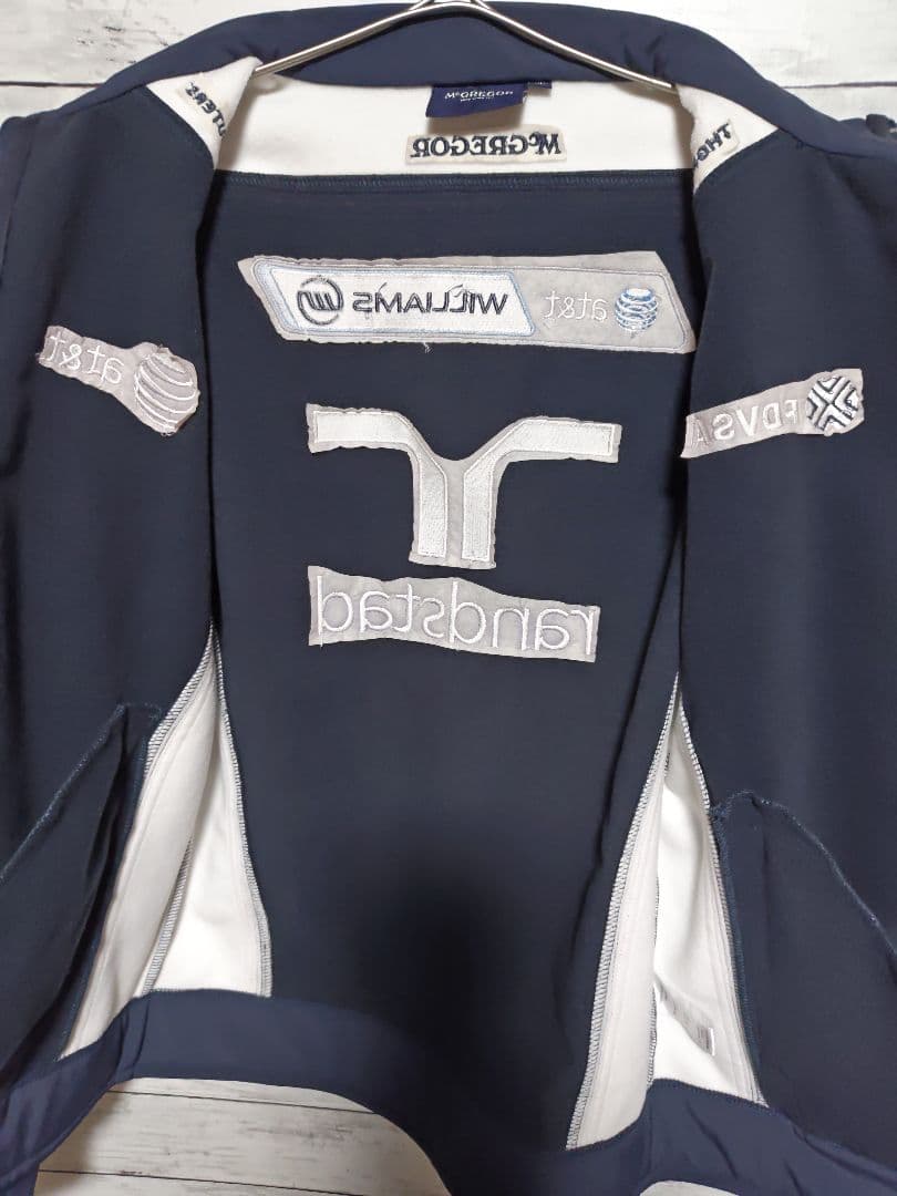 f1 ウィリアムズ　マクレガー製 ジャケット williams