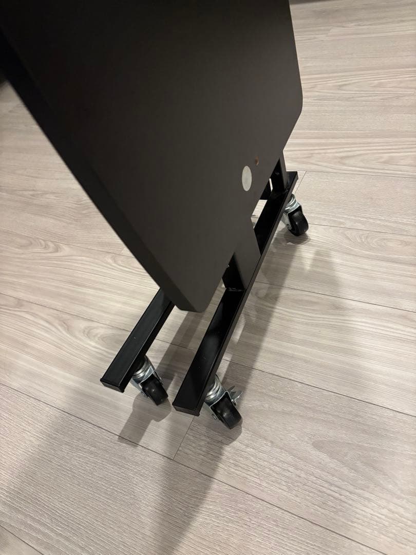 e-win スタンディングデスク　昇降デスク　昇降式折りたたみパソコンデスク 黒
