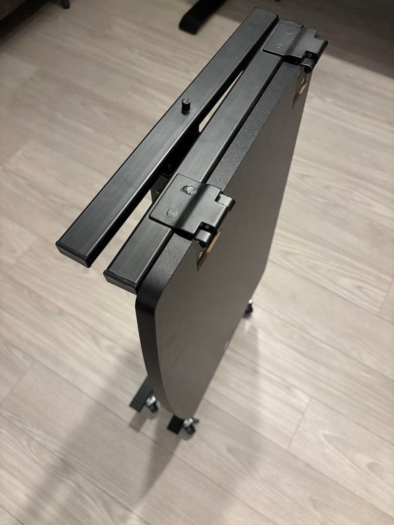 e-win スタンディングデスク　昇降デスク　昇降式折りたたみパソコンデスク 黒