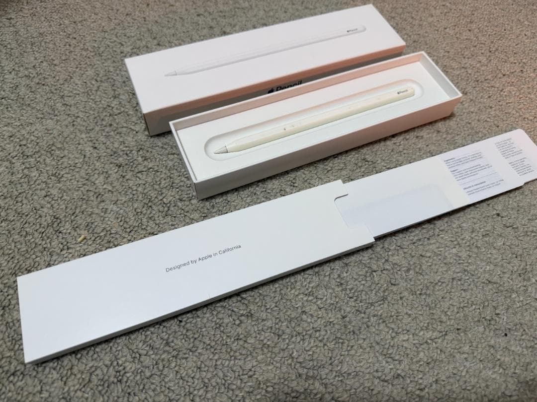 Apple Pencil 第2世代 純正品 ホワイト 箱付き